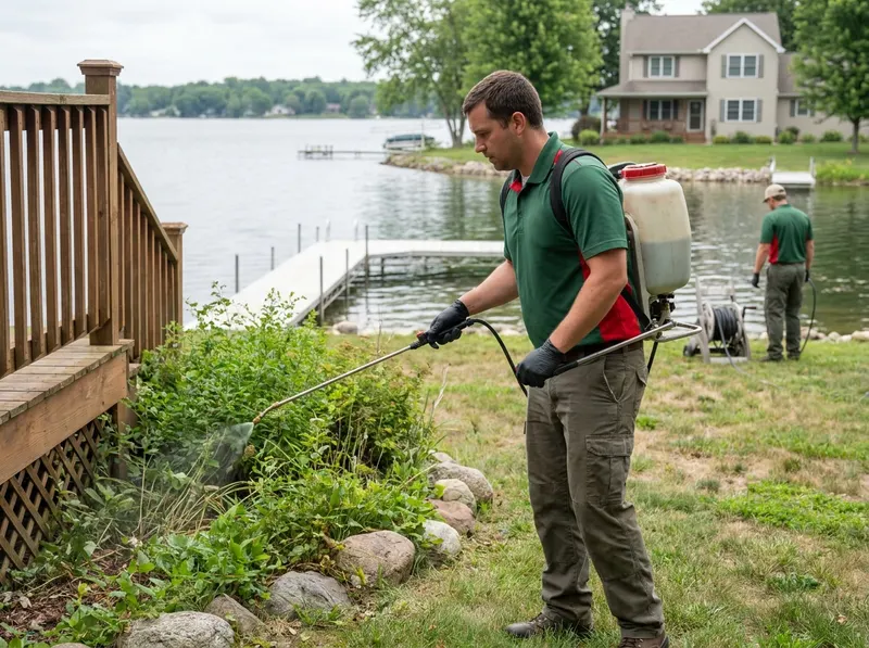 Lake and Waterfront Property Sprays in Grand Rapids, MI